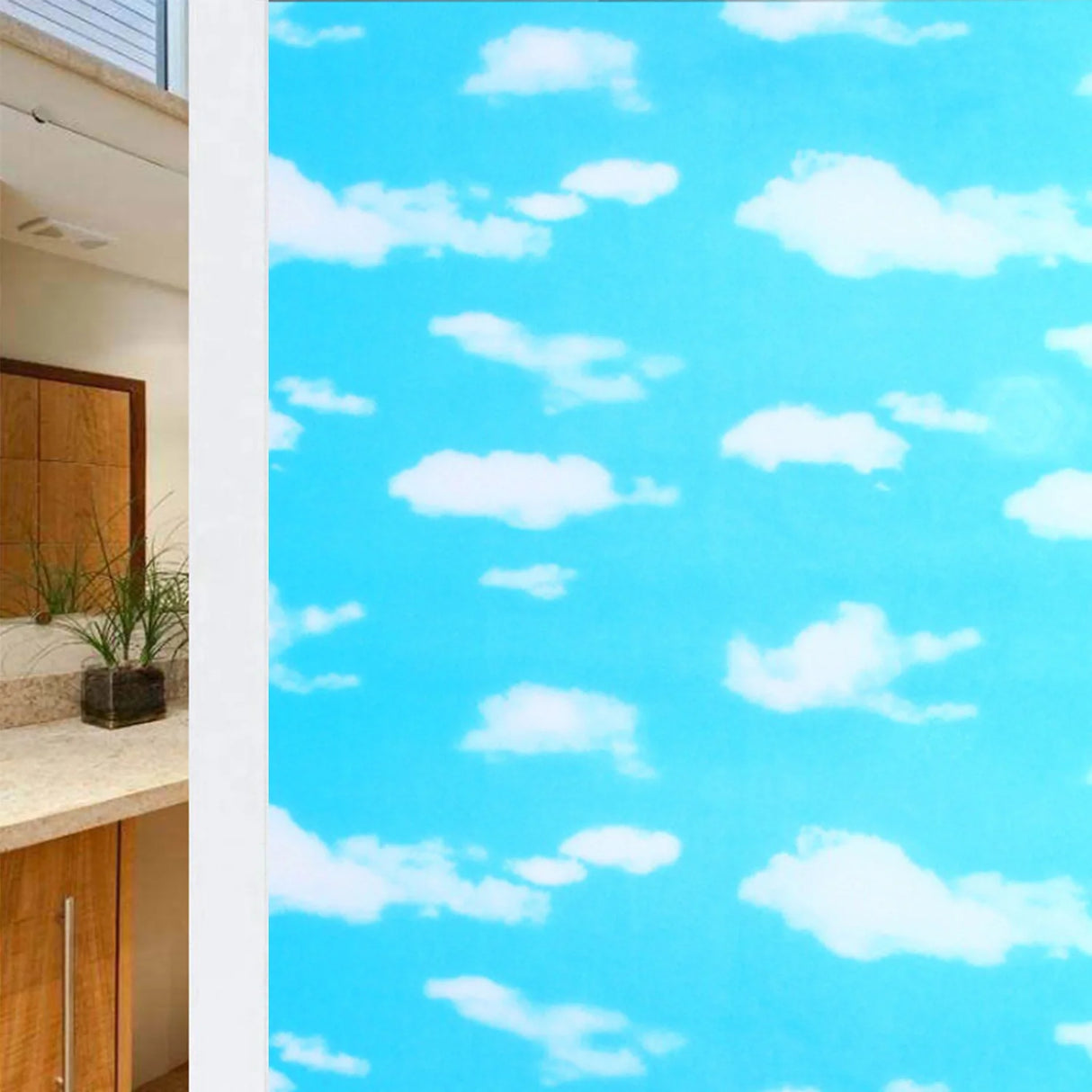 UVカット!取り外し可能ガラス用ステッカー