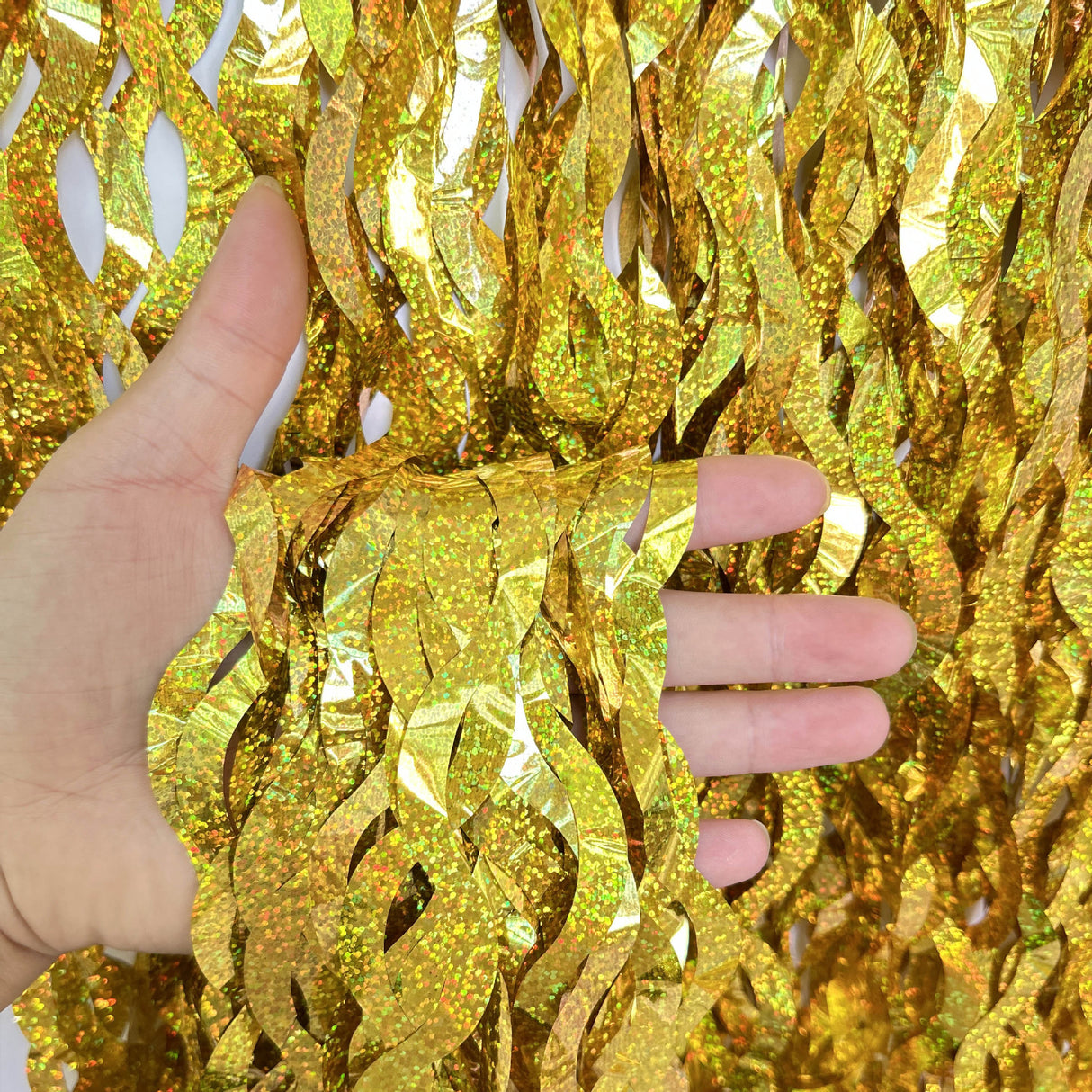 パーティー・インテリア用装飾 波形カーテン 壁面装飾 長さ1M/2M