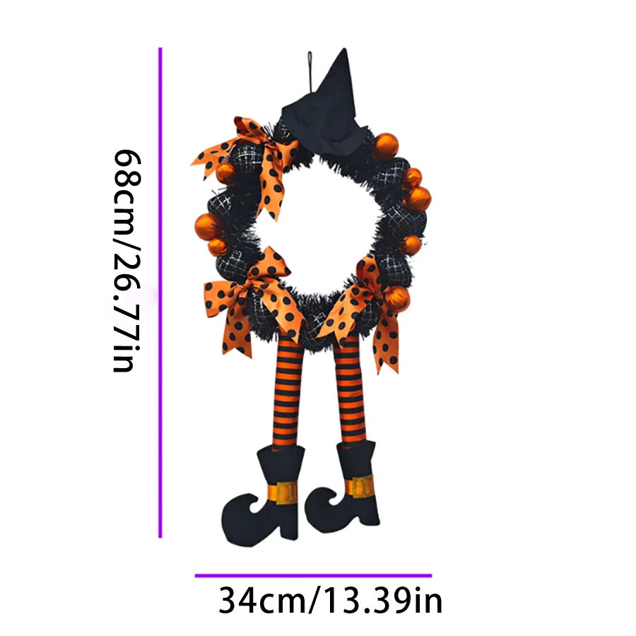 イベント・ハロウィングッズ|オレンジパンプキンガーランド