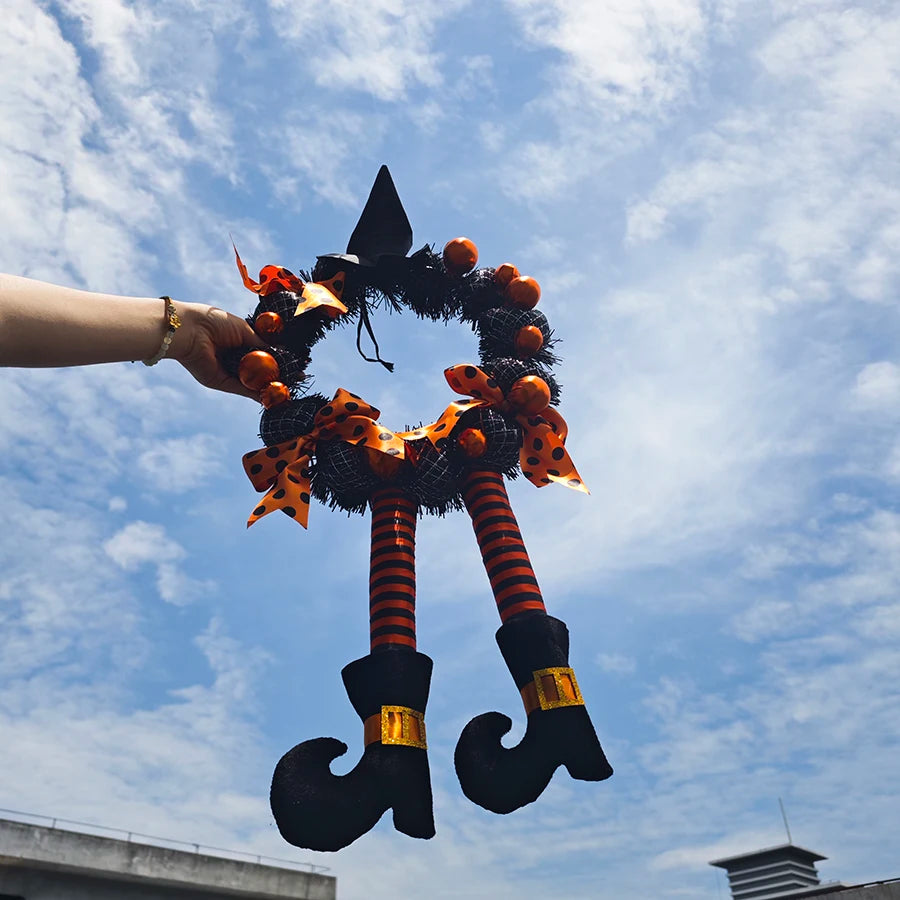 イベント・ハロウィングッズ|オレンジパンプキンガーランド