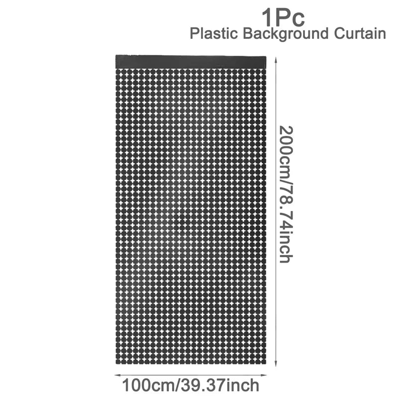 パーティー・インテリア装飾 キラキラ!カーテン ミラーボール風 華やか