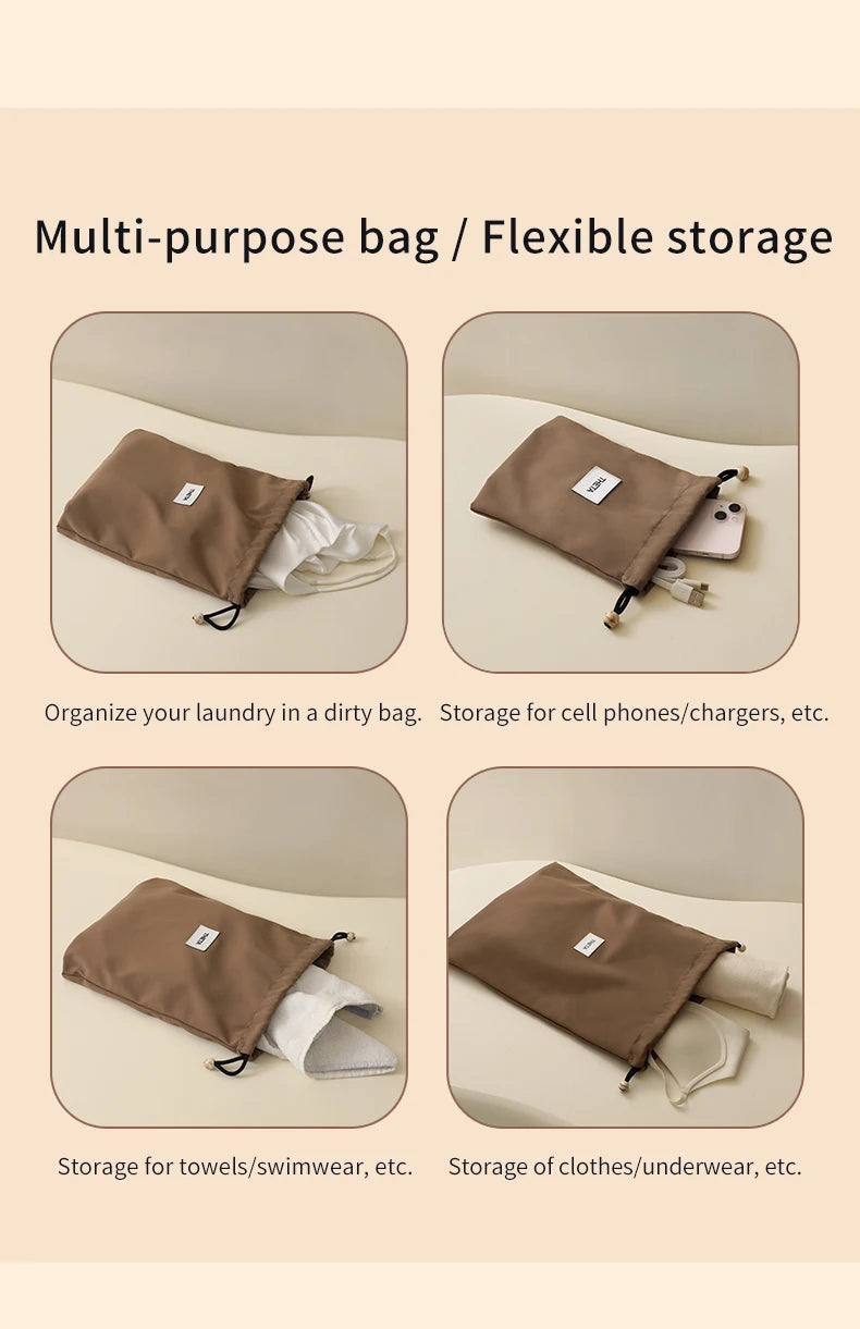 |イベント・ノベルティ用品 | 多機能 旅行用きんちゃくバッグ | S/M/L