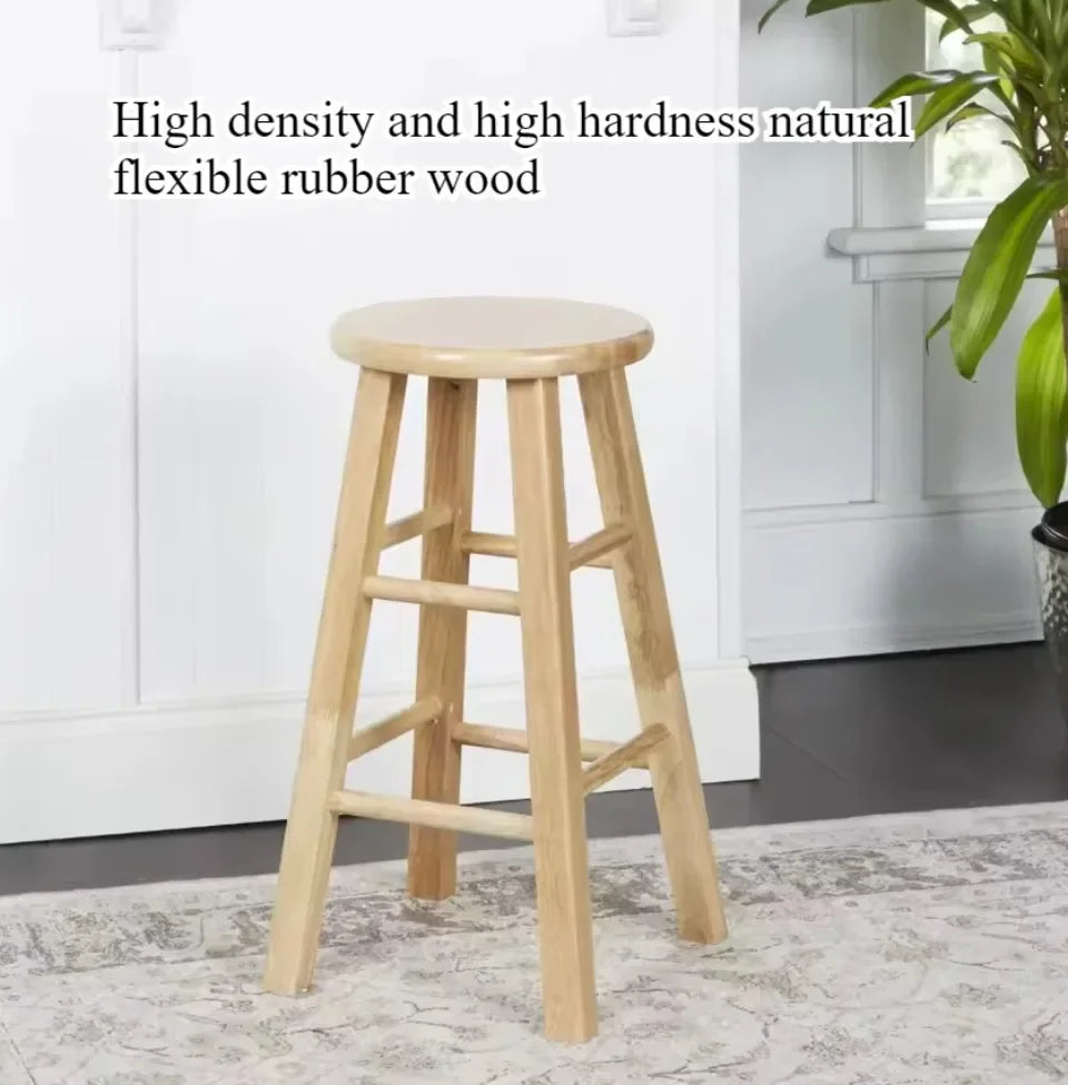 モダン無垢材ハイスツール バー・商業用
