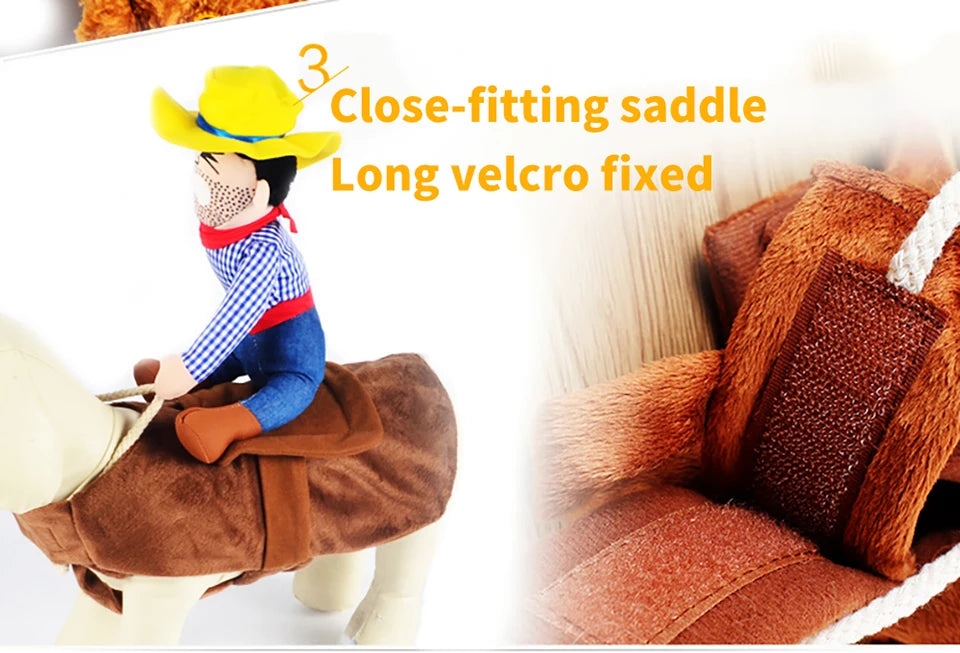 イベント・ハロウィングッズ|犬用カウボーイコスチュームジャケット