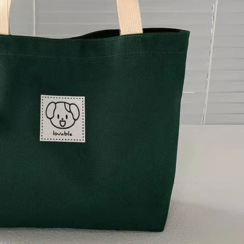 |ノベルティ用品 |シンプル大容量キャンバスバッグ | 29 ×31cm