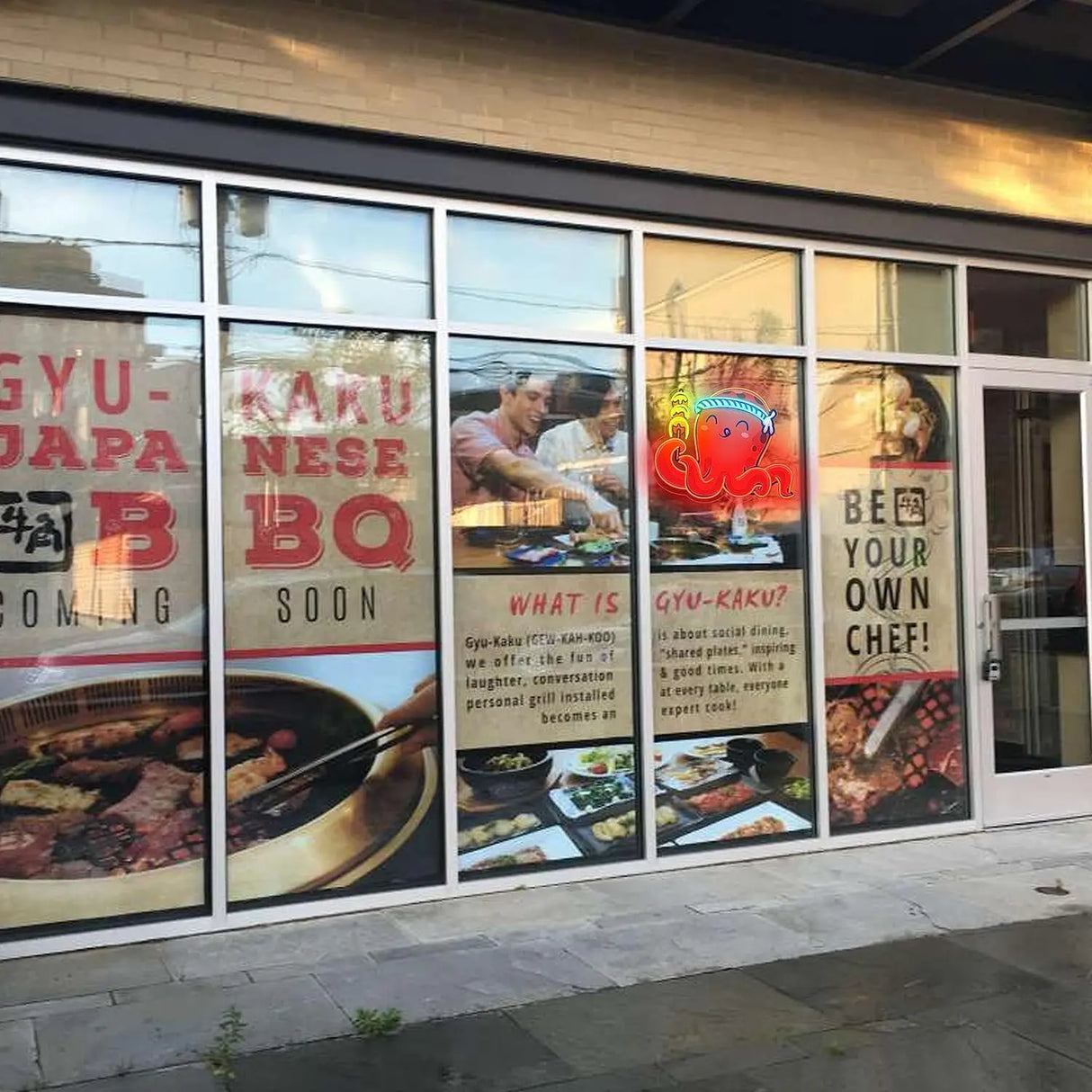 タコのLEDネオンサイン(ネオン看板) 壁装飾ライト