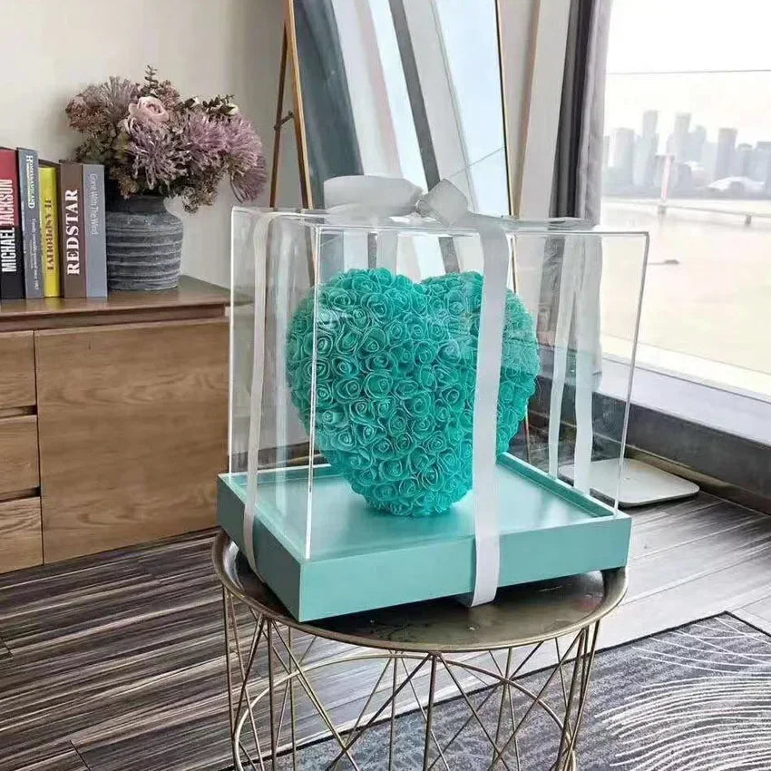 パーティー・インテリア装飾|造花ハート型ローズデコレーション(25c)