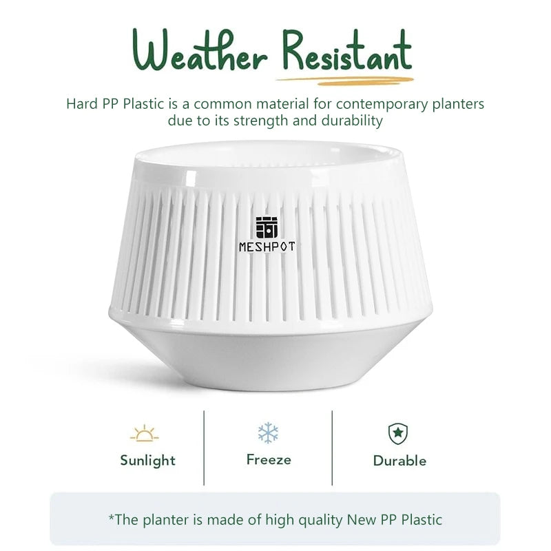 メッシュポット・オーキッドポット・穴付き・5インチ