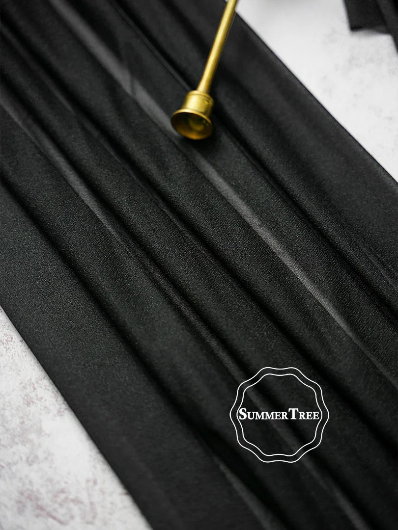 インテリア・パーティ装飾 | シアー生地テーブルランナー| 幅34cm/74cm