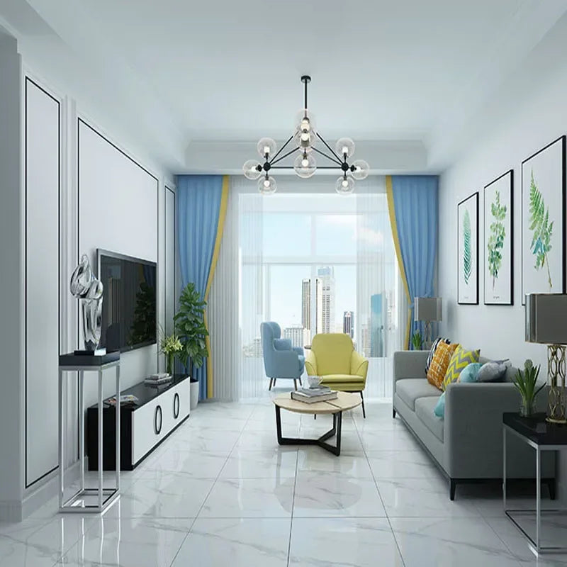 DIYフロアシート マーブル柄タイル風 ステッカー 10枚入/20枚入 豪華