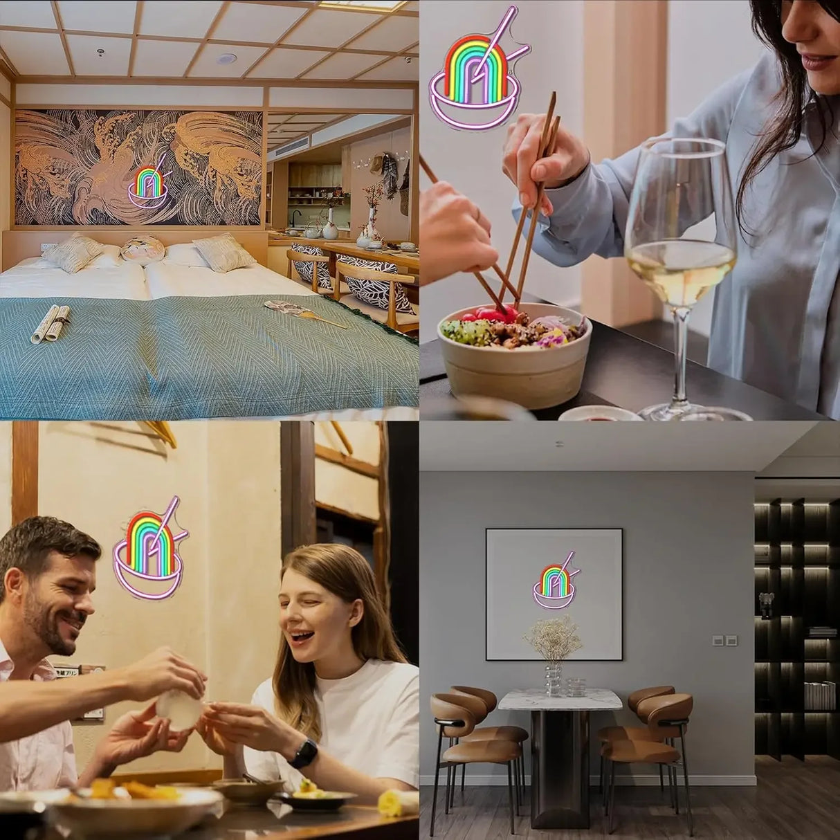 レインボーLEDネオンライト USB電源