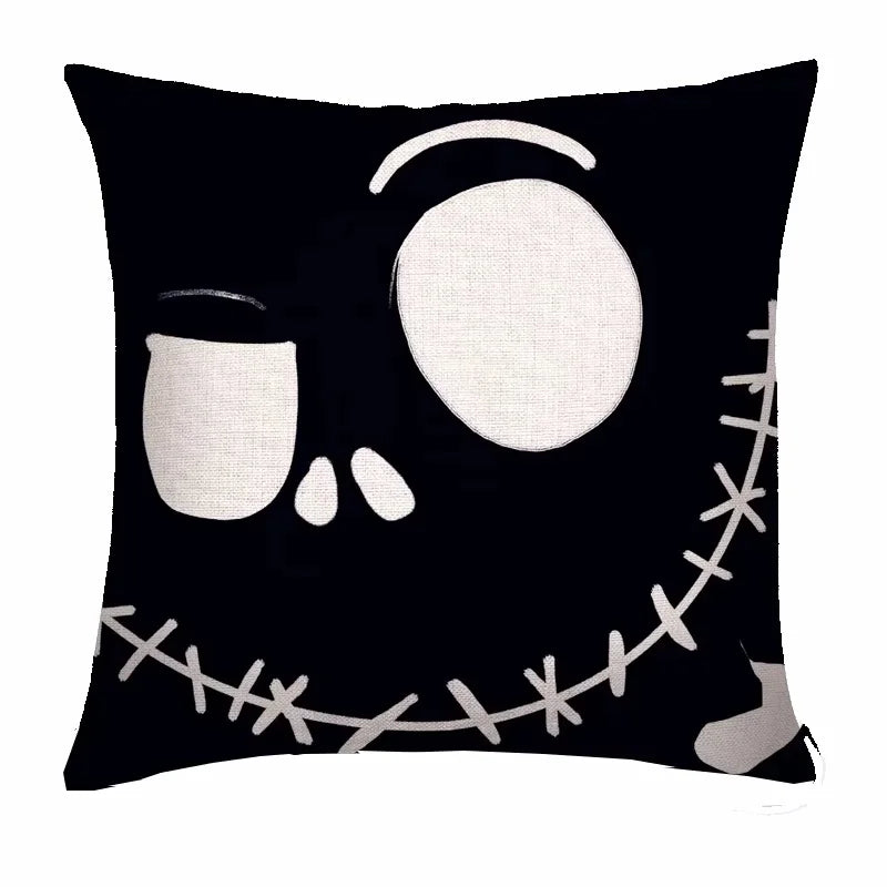 イベント・ハロウィングッズ|ハロウィン柄クッションカバー 45×45cm