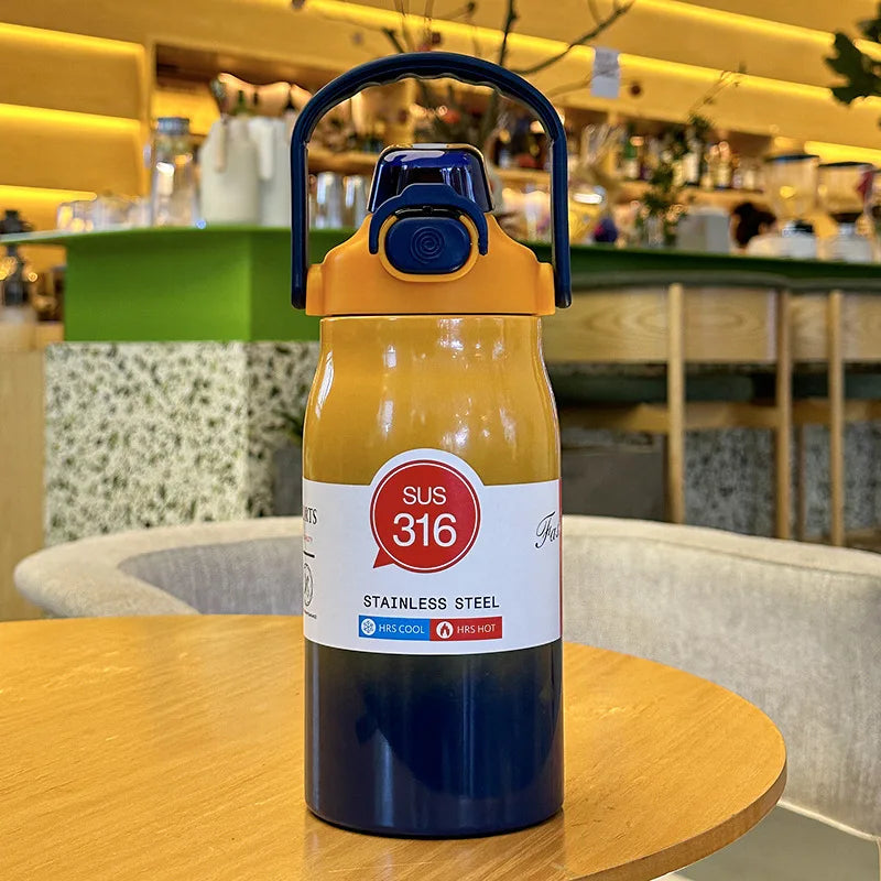 |イベント・ノベルティ用品 | 大容量ステンレス製ポータブル魔法瓶 | 1200ml