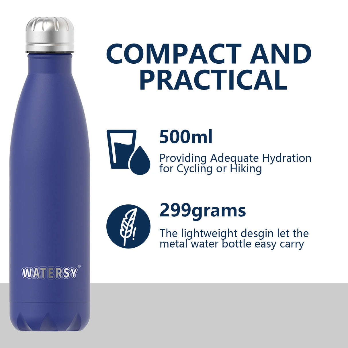 |イベント・ノベルティ用品 | ステンレス魔法瓶スポーツボトル | 500ml