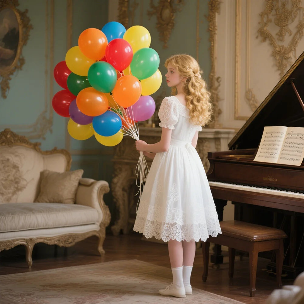 カラフルバルーン36個セット(10/12インチ)