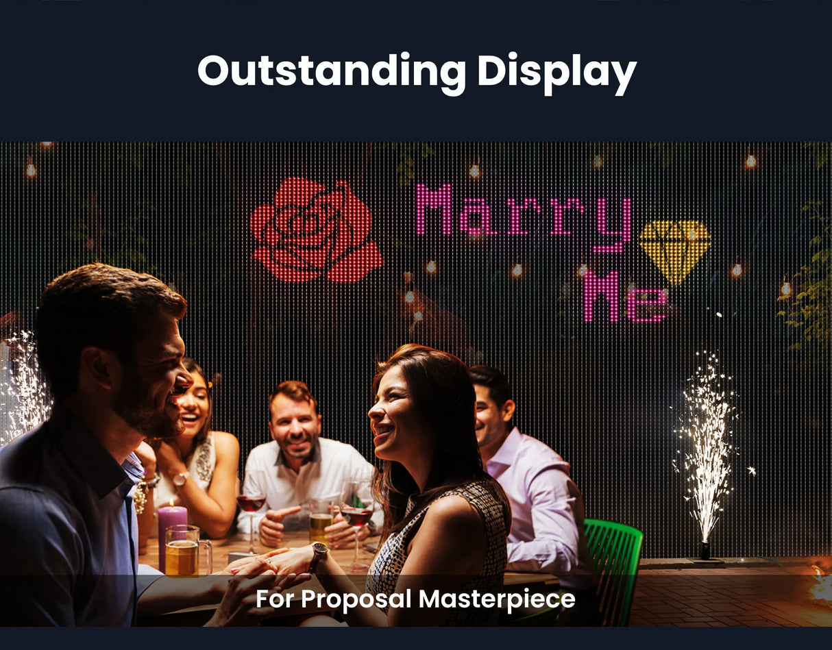 カーテンライト|イベント・クリスマス装飾| Bluetoothスマートカーテンライト(幅2m)