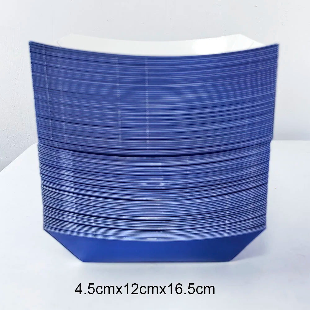 |イベント・ノベルティ用品 | 紙製ミニフードトレイセット | W16.5×H4.5×D12c