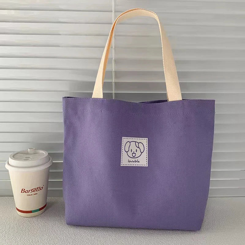 |ノベルティ用品 |シンプル大容量キャンバスバッグ | 29 ×31cm