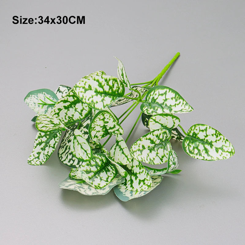 人工植物・ヤシの葉・背景・アクセサリー