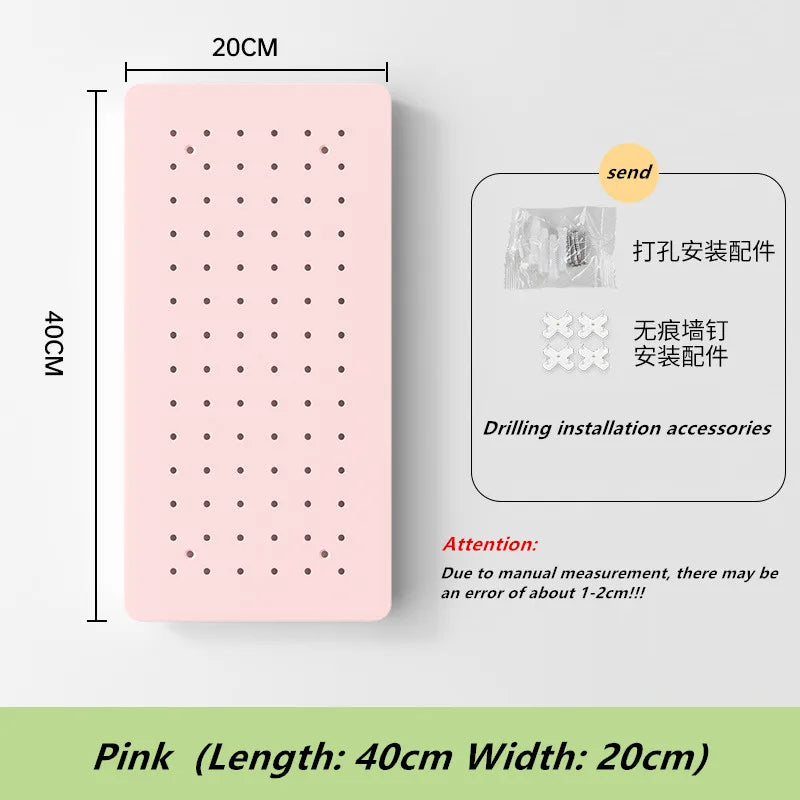 多機能メタルペグボード収納ラック