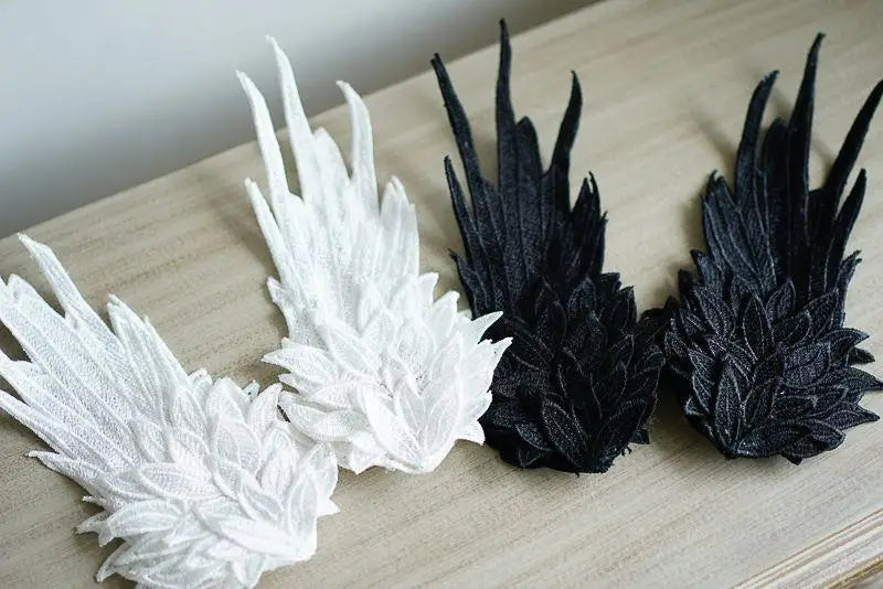 イベント・ハロウィングッズ|エンジェル風ヘアクリップ