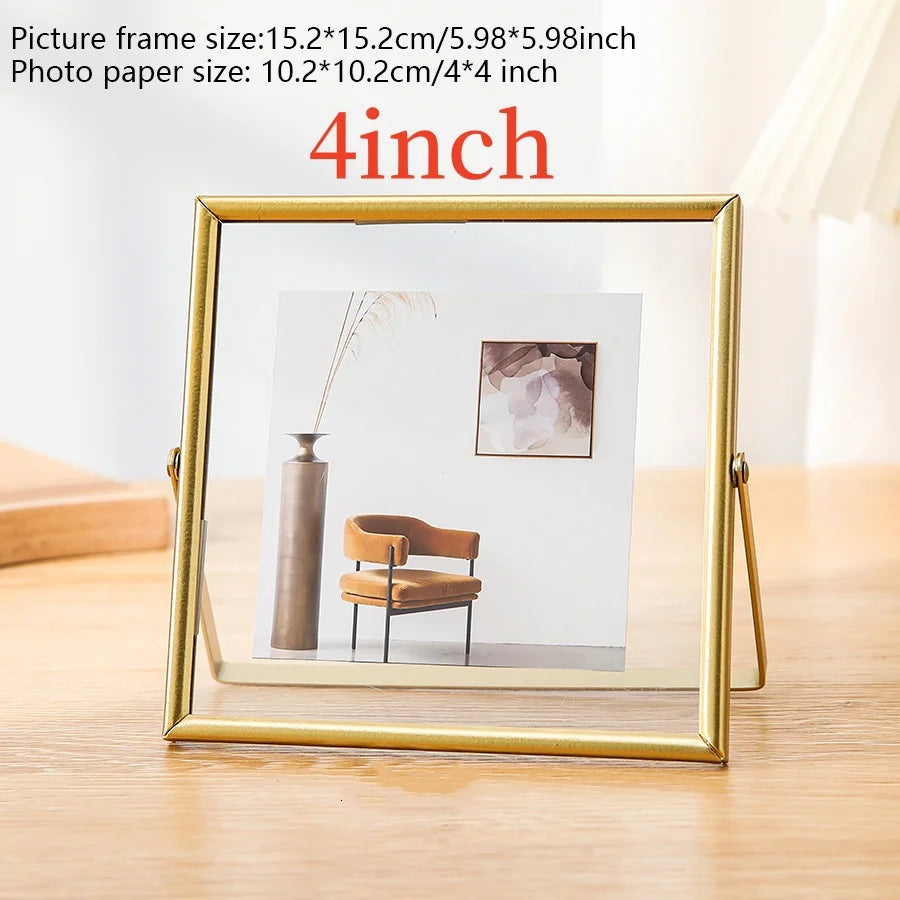 結婚式・インテリア装飾|透明アクリルフォトフレーム 4/6インチ