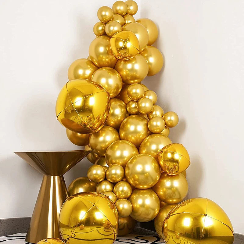 ホイル球状バルーン 4D 大型パーティー用