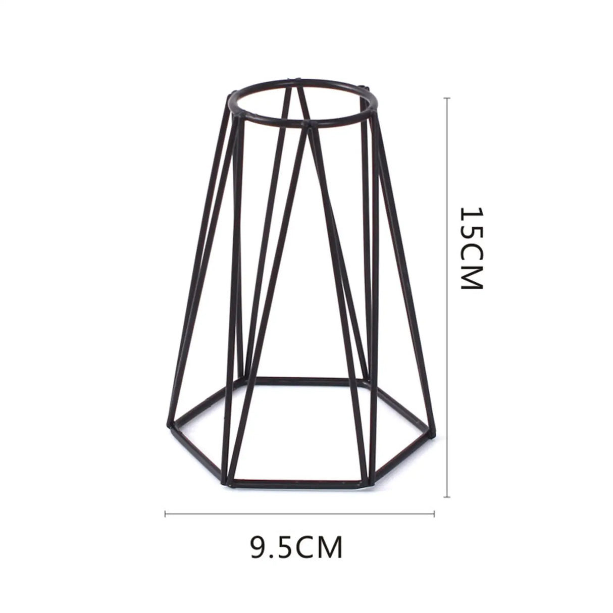 結婚式・インテリア装飾|幾何学デザイン金属製ウェディングフラワースタンド
