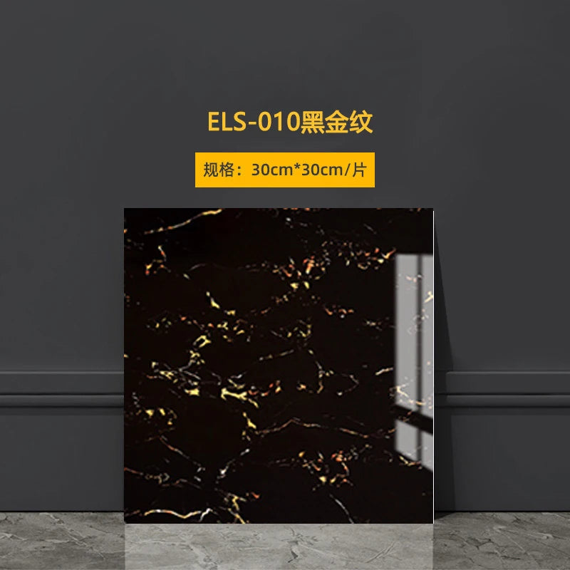 DIY用 大理石タイル風 ステッカー 10枚入 おしゃれな大理石柄