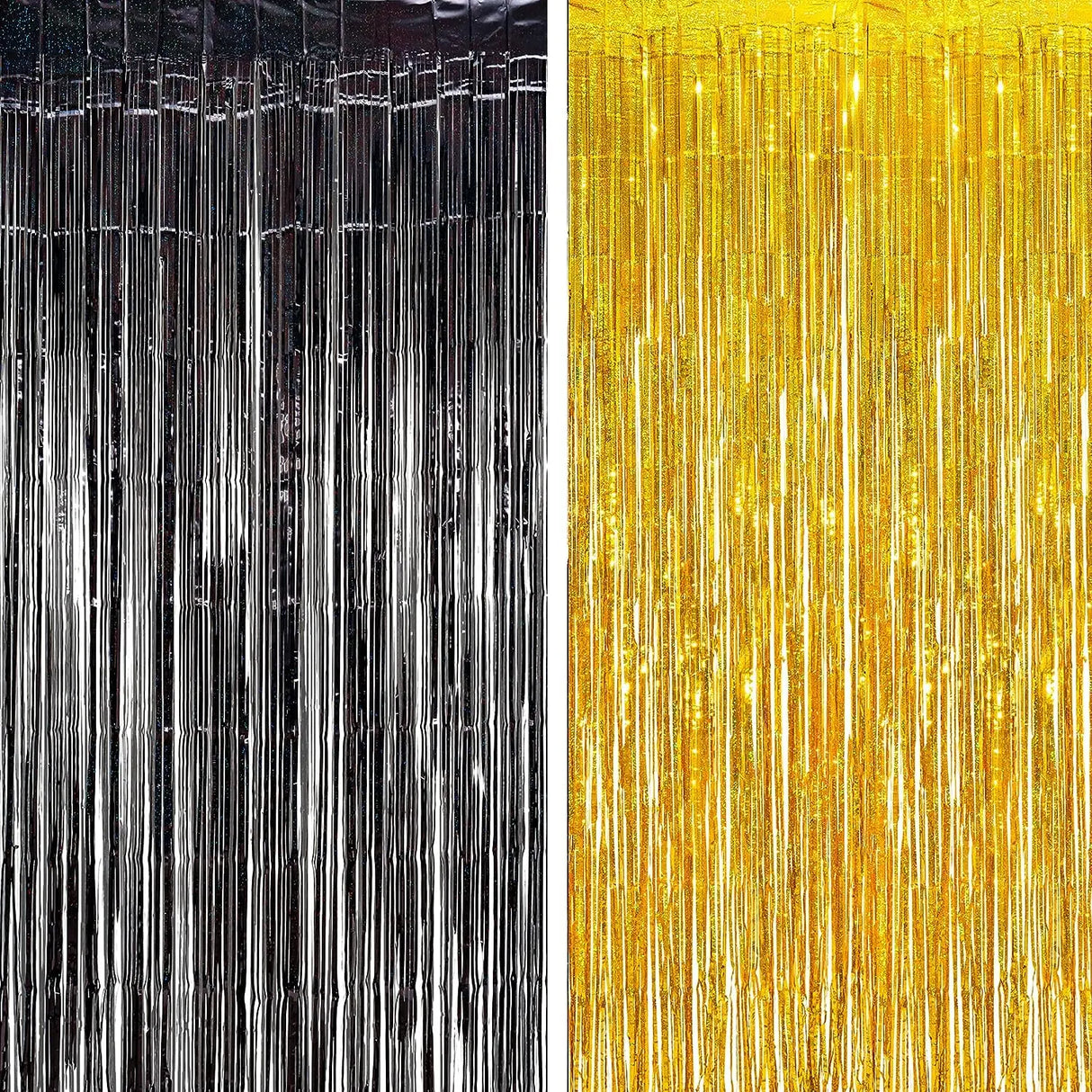 イベント・パーティーグッズ|ホイルフリンジカーテン6枚セット