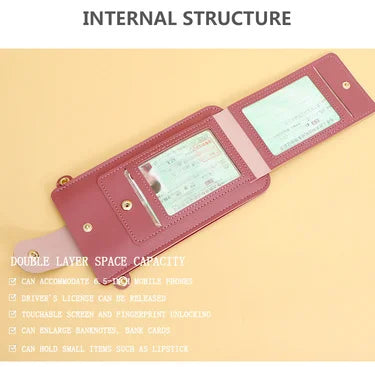 |イベント・ノベルティ用品 | タッチスクリーン対応スマホショルダーバッグ | W11×H20×D2㎝