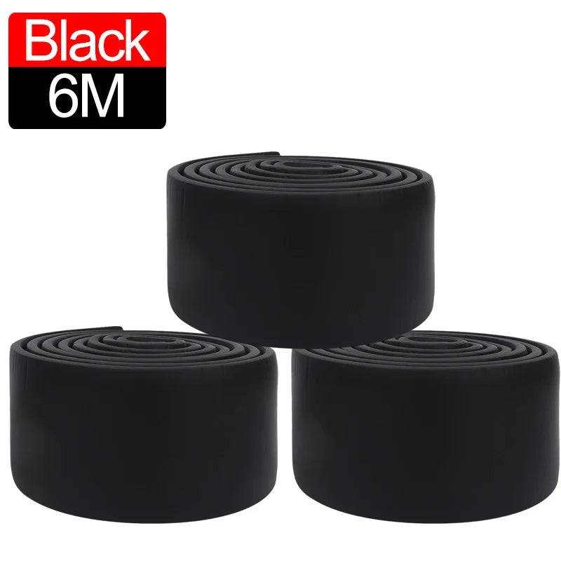 壁面衝撃吸収 幅木風粘着ボーダーシート 幅8㎝x200㎝ 厚さ10㎜