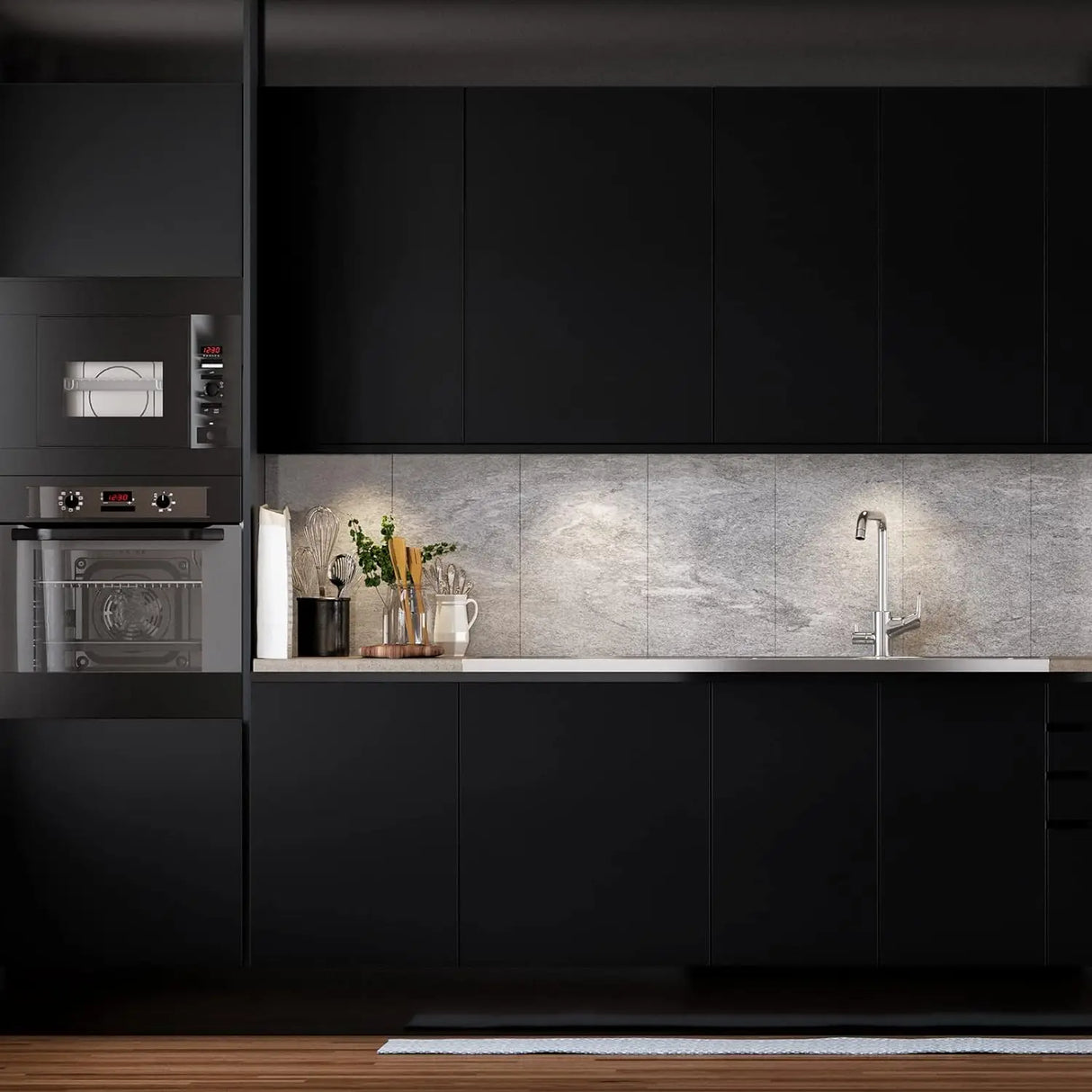 DIY・家具用 おしゃれなカラークロス風 ステッカー 幅40c/55c 防水・防カビ