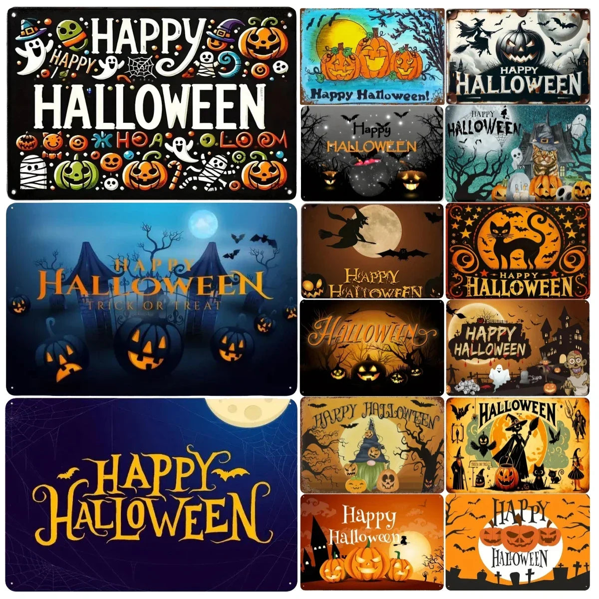 イベント・ハロウィングッズ|ヴィンテージメタルブリキ看板