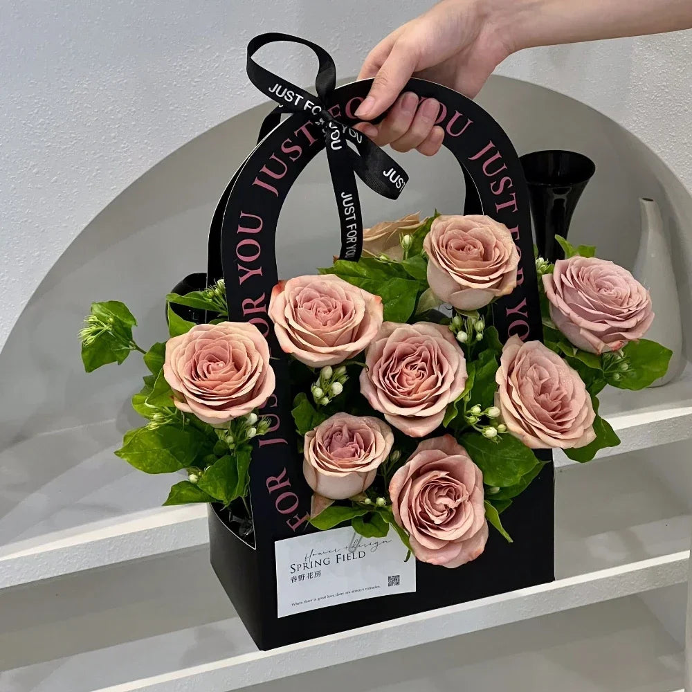 多目的折りたたみ式フラワーバスケット