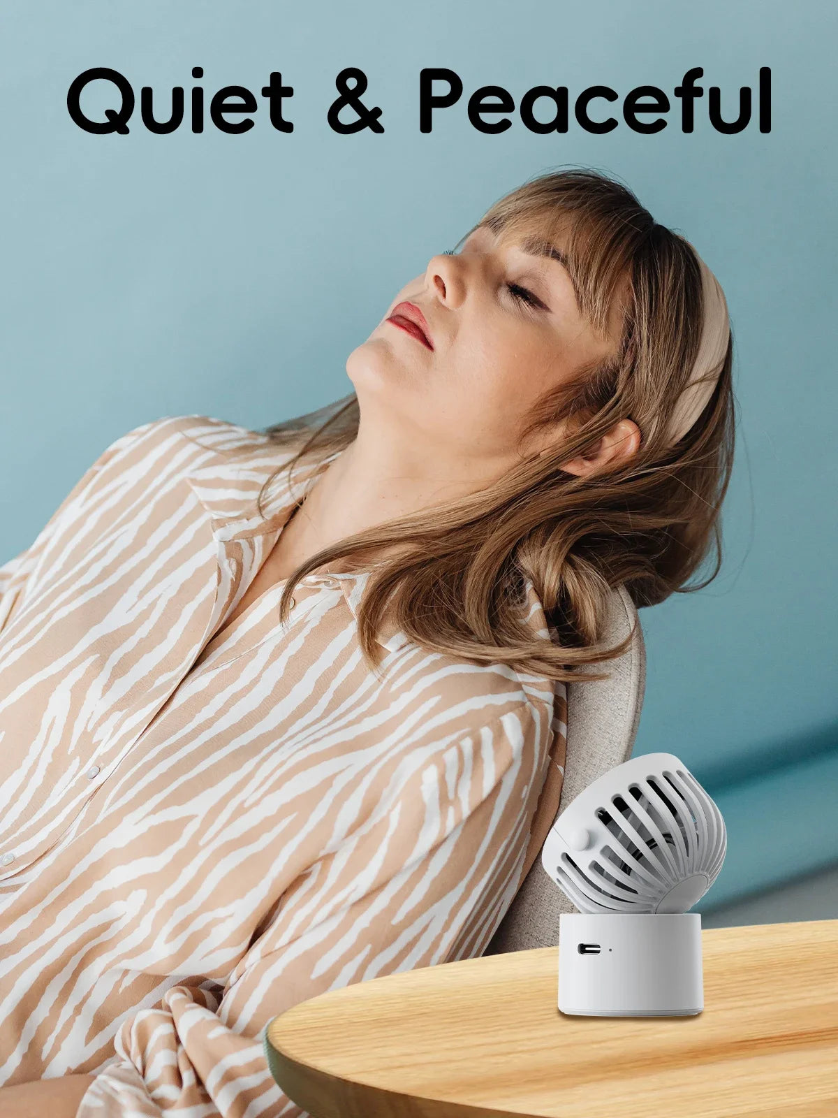 |イベント・ノベルティ用品 | 充電式ミニポータブルネックファン