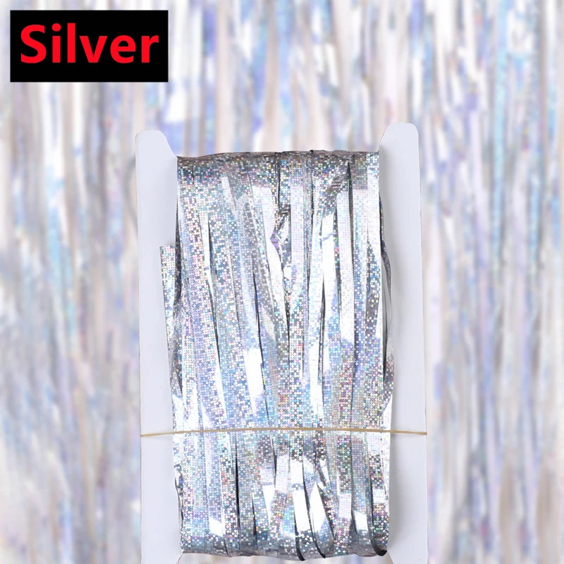 パーティー・インテリア用装飾 バックドロップカーテン キラキラ輝く