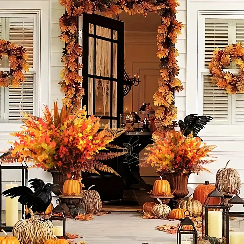 イベント・ハロウィングッズ|秋のホームデコレーション 造花ブーケ