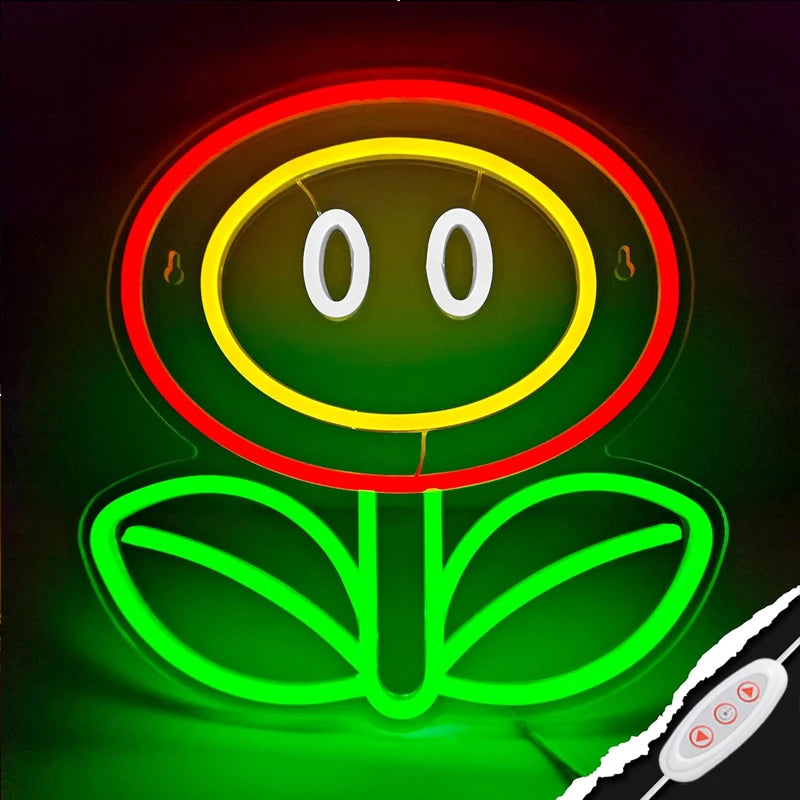 LEDネオンサイン(ネオン看板) ゲームルーム装飾 調光可能