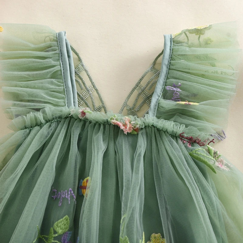 イベント・ハロウィングッズ|ベビー用エンジェル風チュールロンパースドレス(1〜18ヶ月)