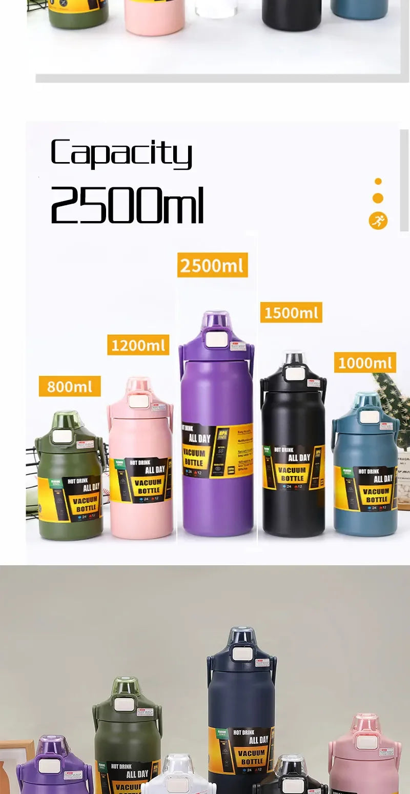 |イベント・ノベルティ用品 | 大容量ステンレスサーモボトル |800ml~1500ml