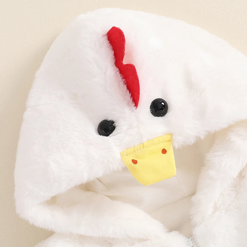 イベント装飾・ハロウィングッズ|ひよこロンパースセット(0~3歳)