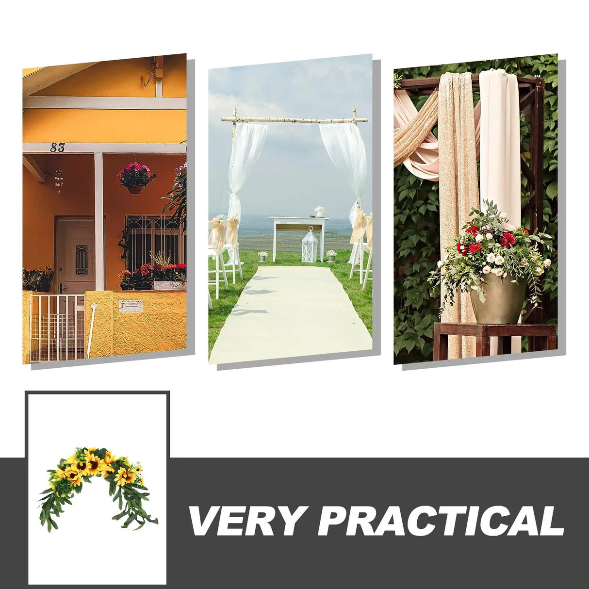 人工ひまわりのアーティフィシャルフラワー