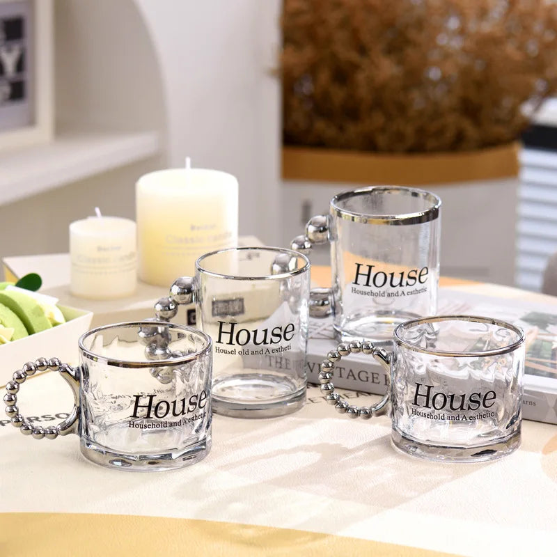 |イベント・ノベルティ用品 | 耐熱 氷カットガラス製マグカップ | 300ml