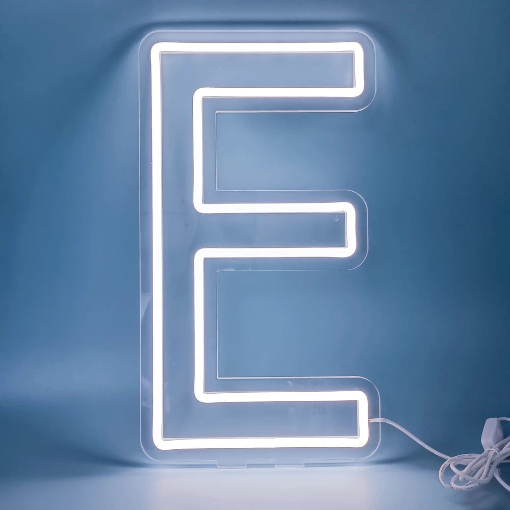 アルファベット型LEDライト USB電源タイプ