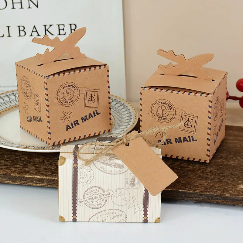 |イベント・ノベルティ用品 | スーツケース・エアメール型ギフトボックス10個セット