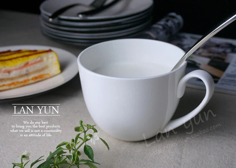 |イベント・ノベルティ用品 |ボーンチャイナ ホワイトマグカップ | 700ml