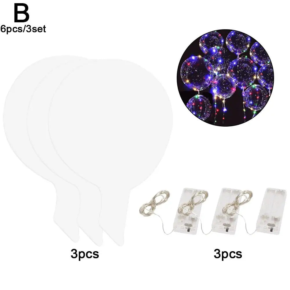 イベント・バルーン装飾 | LEDライトアップバルーンセット  | 12個
