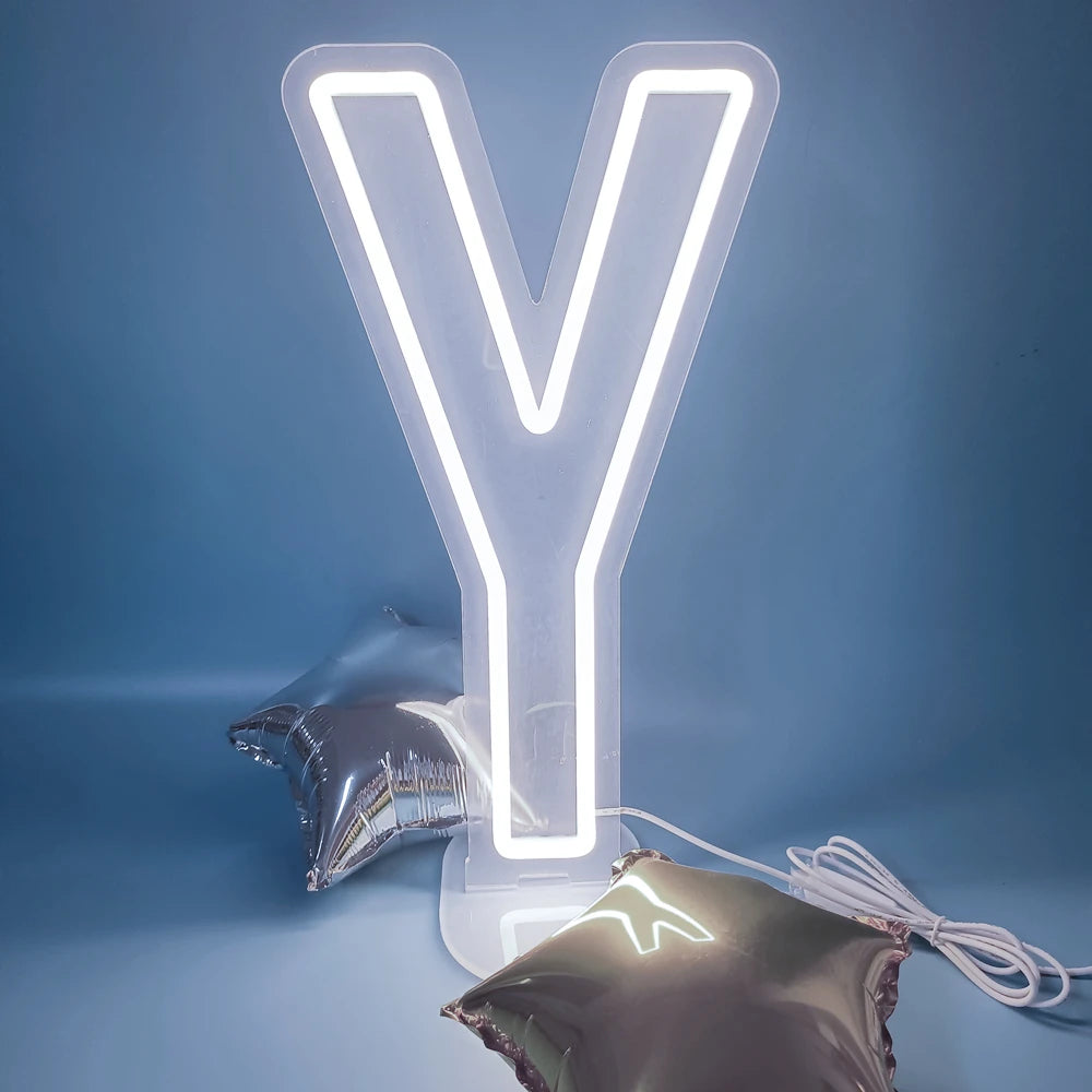 アルファベット型LEDライト USB電源タイプ