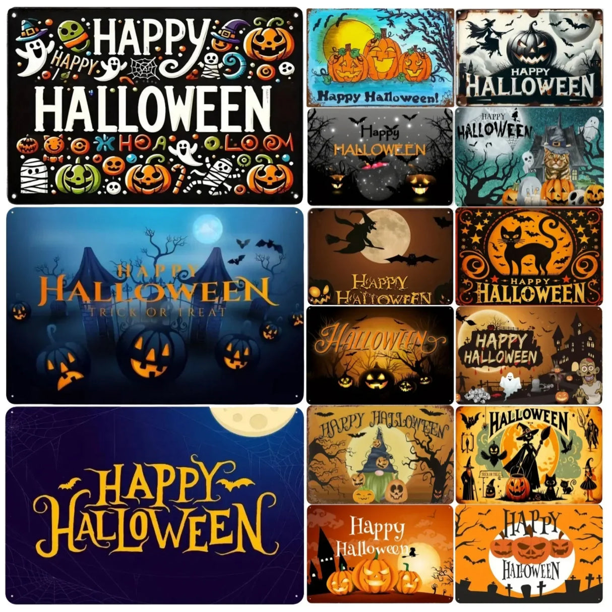 イベント・ハロウィングッズ|ヴィンテージメタルブリキ看板
